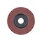 Pferd 4-1/2" x 5/8-11 Thd. POLIFAN Flap Disc - A SG STEELOX, Aluminum oxide, 120 Grit, Flat 62256 - alternate 3